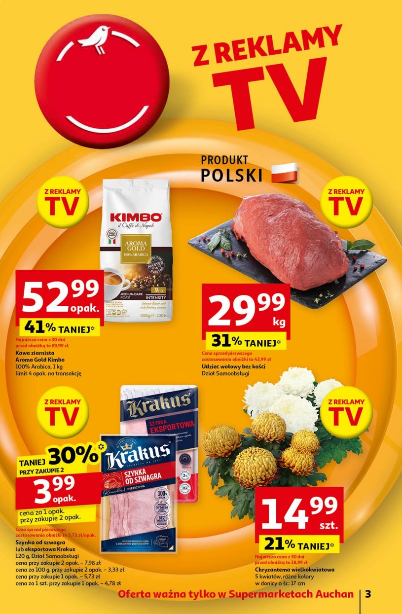 Gazetka: Obniżki, które zadowolą każdego - Auchan - strona 3