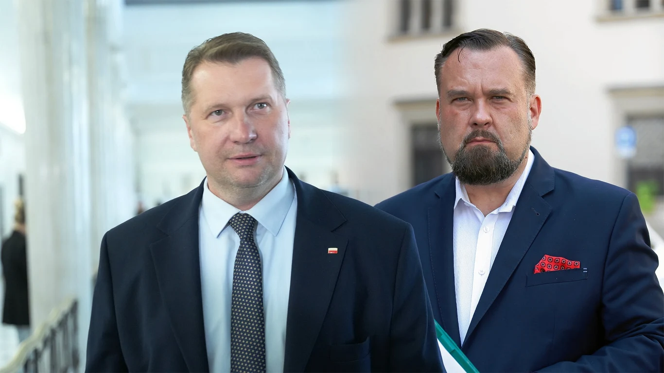 Przemysław Czarnek i Dominik Jaśkowiec Przemysław Czarnek i Dominik Jaśkowiec