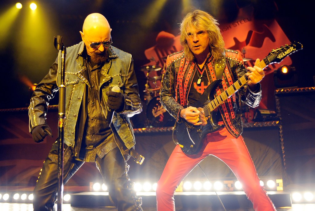 Rob Halford i Glenn Tipton z Judas Priest 