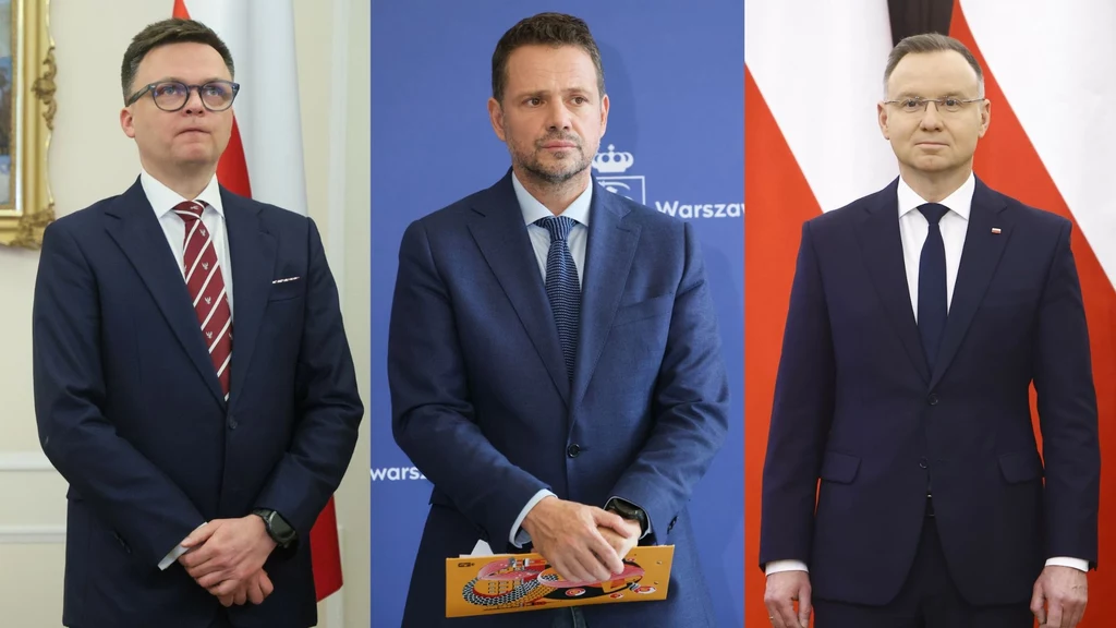 CBOS: Hołownia, Trzaskowski i Duda na czele rankingu zaufania