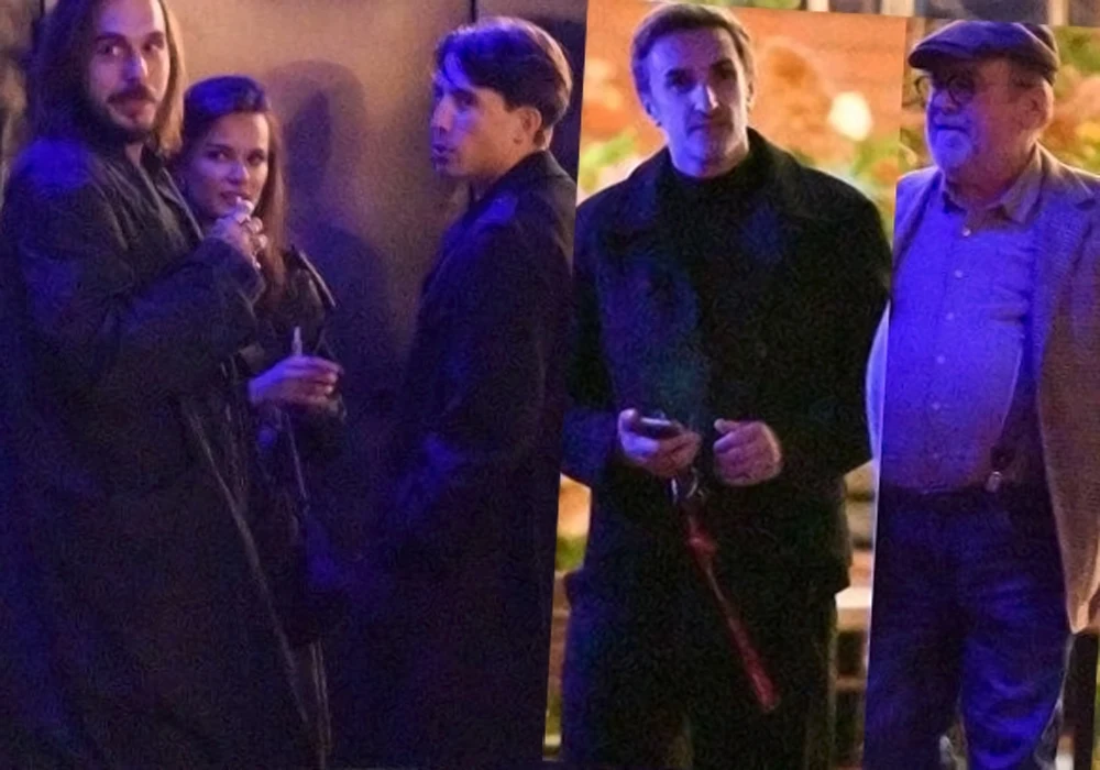 Tajemnicze spotkanie ekipy "Must Be The Music". Na zdjęciu: Miuosh, Natalia Szroeder, Sebastian Karpiel-Bułecka i Edward Miszczak