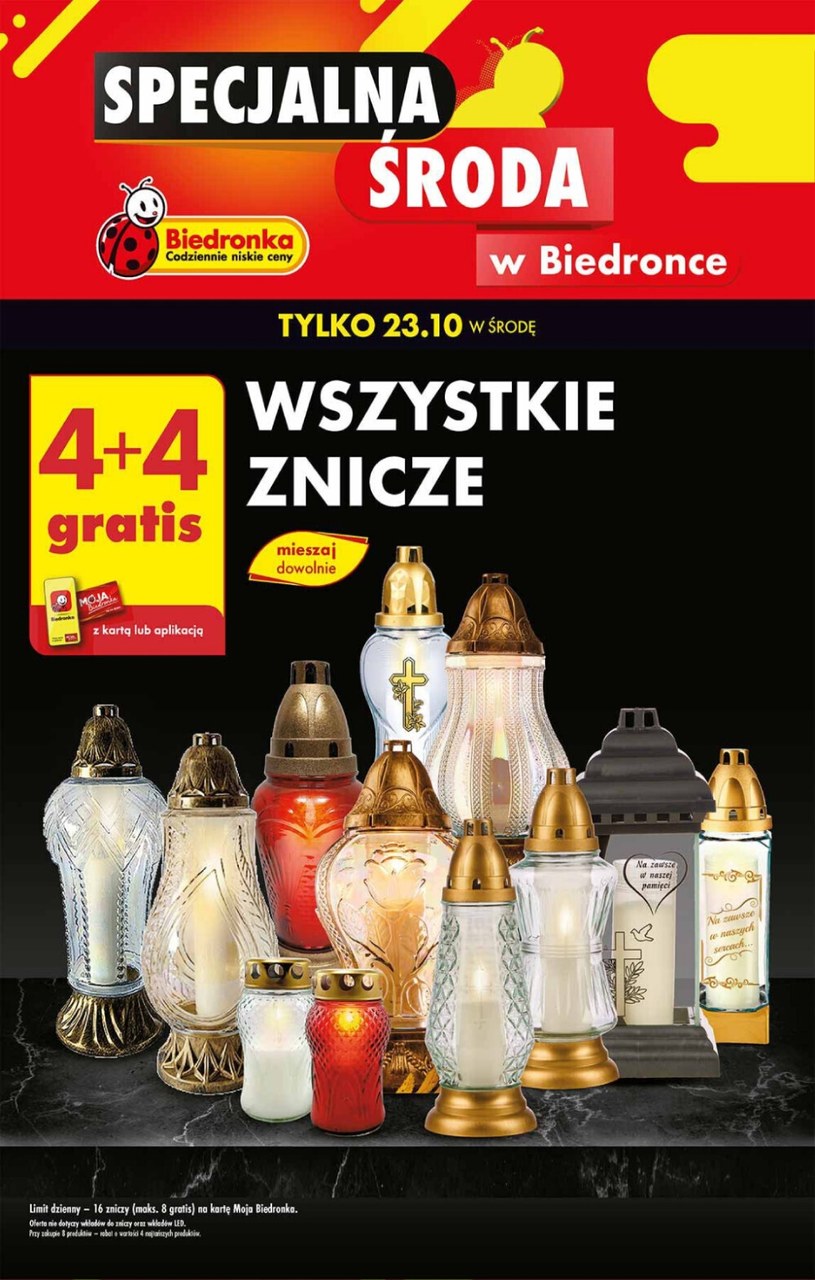 Gazetka: Specjalna środa w Biedronce - strona 1