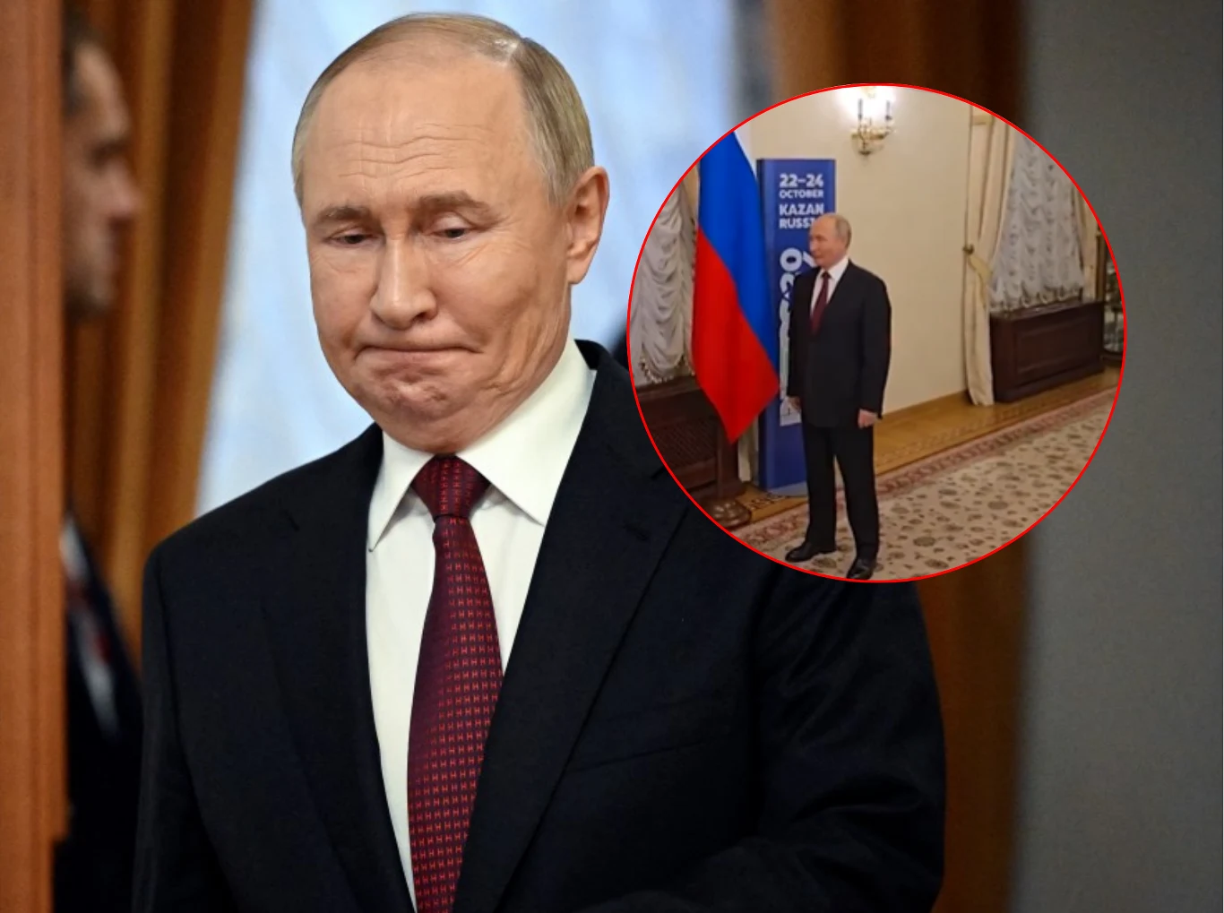 Władimir Putin na szczycie BRICS. Musiał czekać na chińskiego przywódcę Władimir Putin na szczycie BRICS. Musiał czekać na chińskiego przywódcę