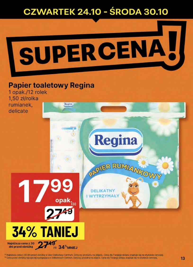 Gazetka: Super cena w Delikatesach Centrum!  - strona 13