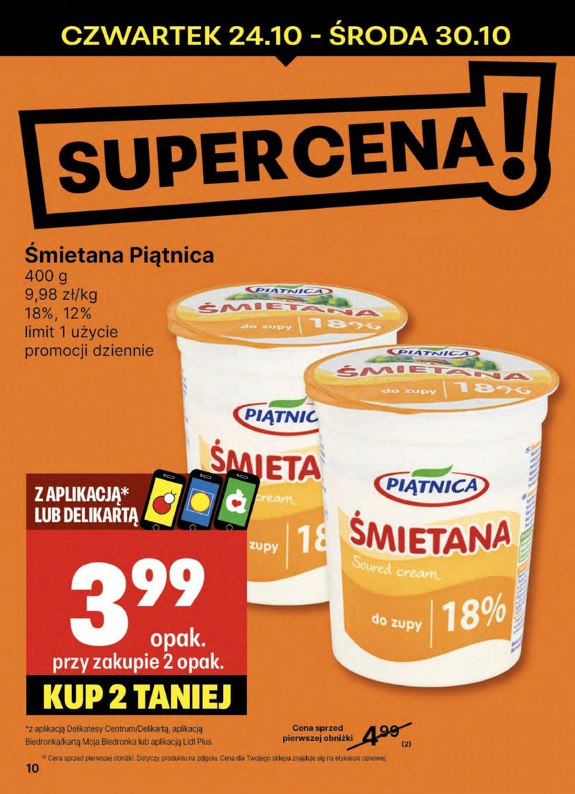 Gazetka: Super cena w Delikatesach Centrum!  - strona 10