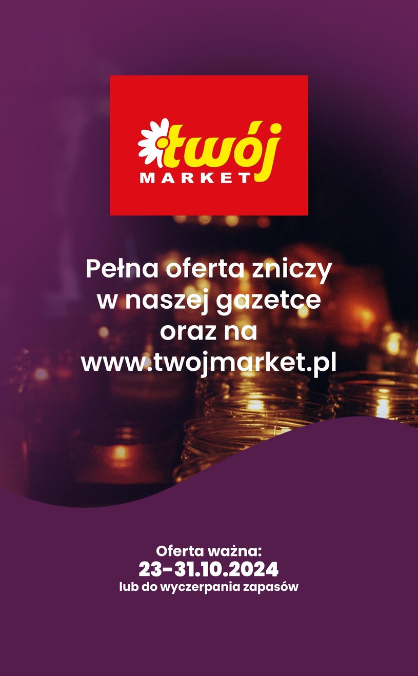 Gazetka: Znicze i wkłady w Twój Market  - strona 16