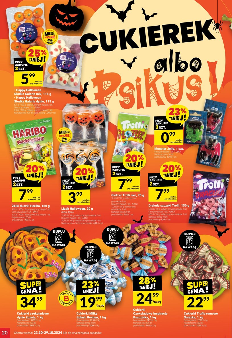 Gazetka: Okazje na Halloween i Święto Zmarłych w Twój Market - strona 20