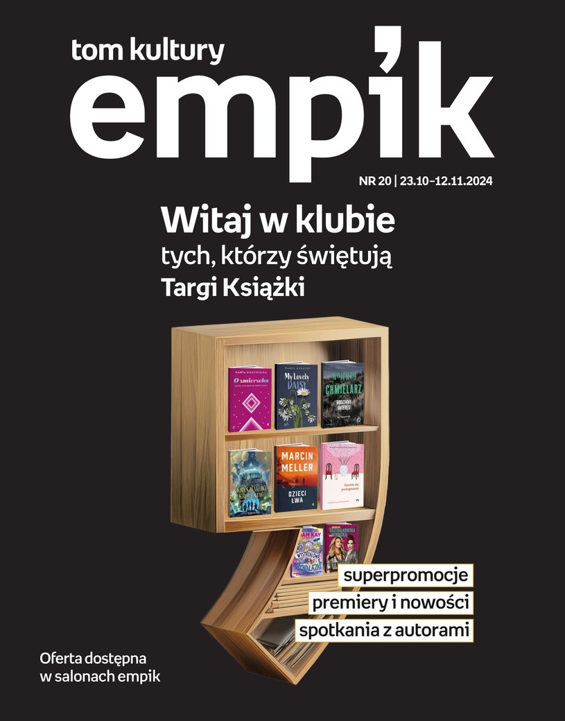 Gazetka promocyjna EMPiK - ważna od 23. 10. 2024 do 12. 11. 2024