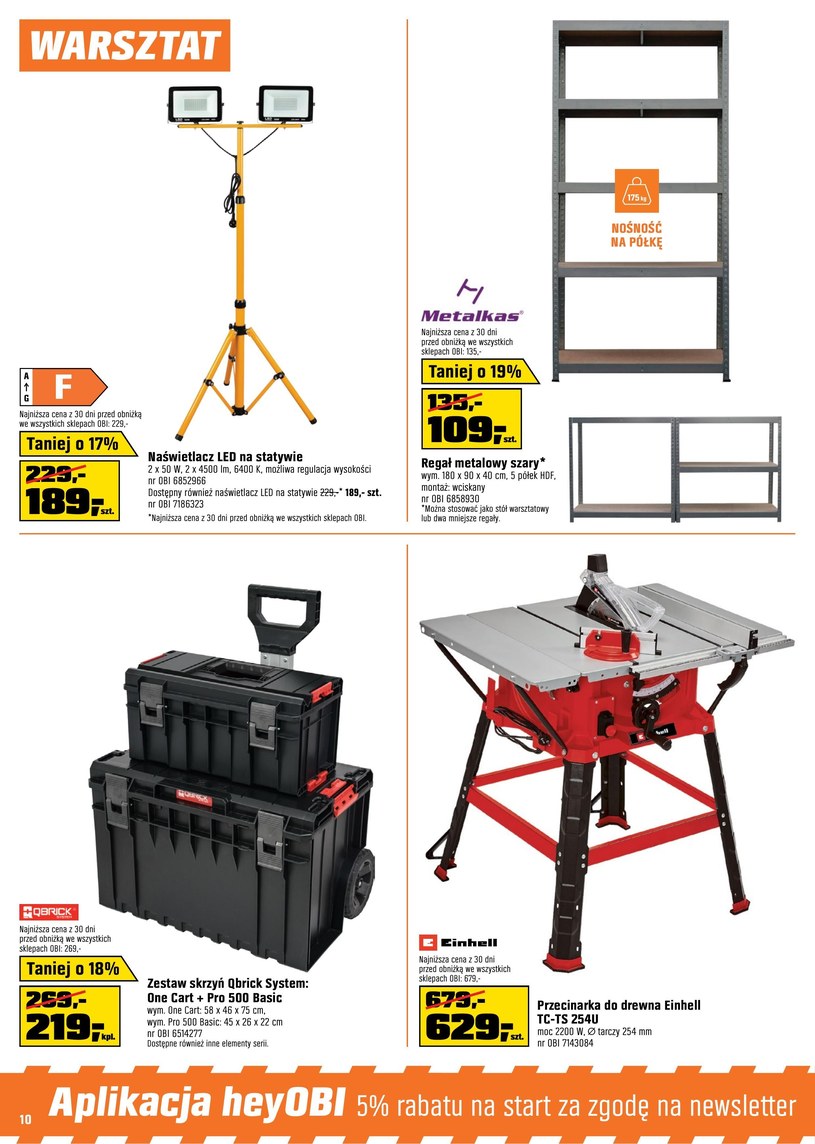 Gazetka: Zrobisz to z OBI - strona 10