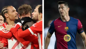 "Najwięksi wrogowie", gorąco przed meczem Barcelony. Obok zdjęcie "Lewego"