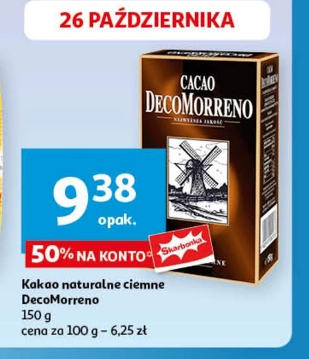 DecoMorreno Kakao o obniżonej zawartości tłuszczu 150 g