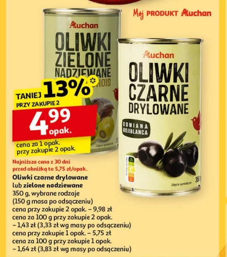 Оливки Auchan