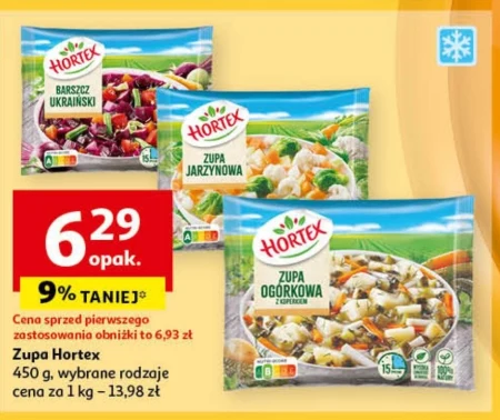 Hortex Zupa ogórkowa z koperkiem 450 g - 9% TANIEJ! - promocja Auchan ...