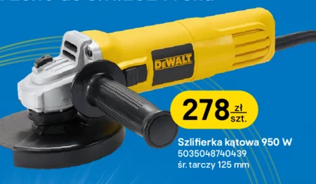 Szlifierka kątowa Dewalt