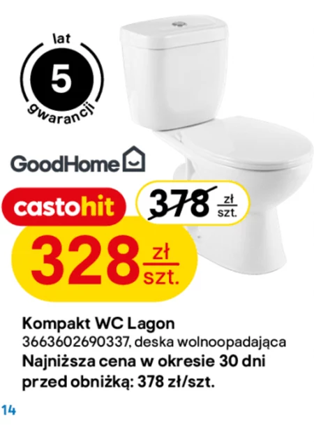 Kompakt wc GoodHome