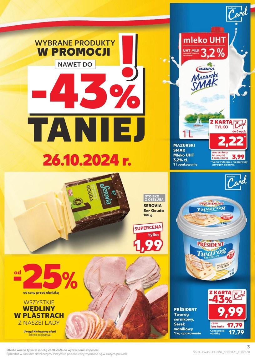 Gazetka: Wielkie rabaty na jesień - Kaufland - strona 3