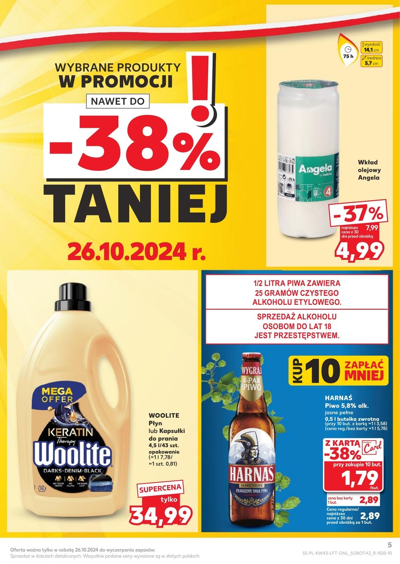 Gazetka: Wielkie rabaty na jesień - Kaufland - strona 5