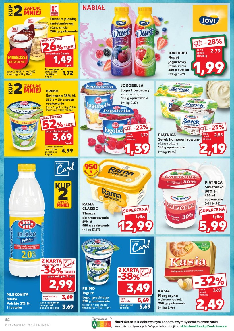 Gazetka: Wielkie rabaty na jesień - Kaufland - strona 44