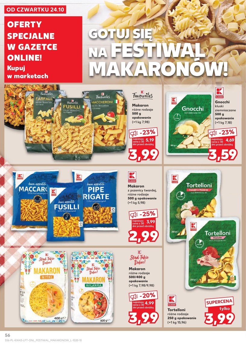 Gazetka: Wielkie rabaty na jesień - Kaufland - strona 56