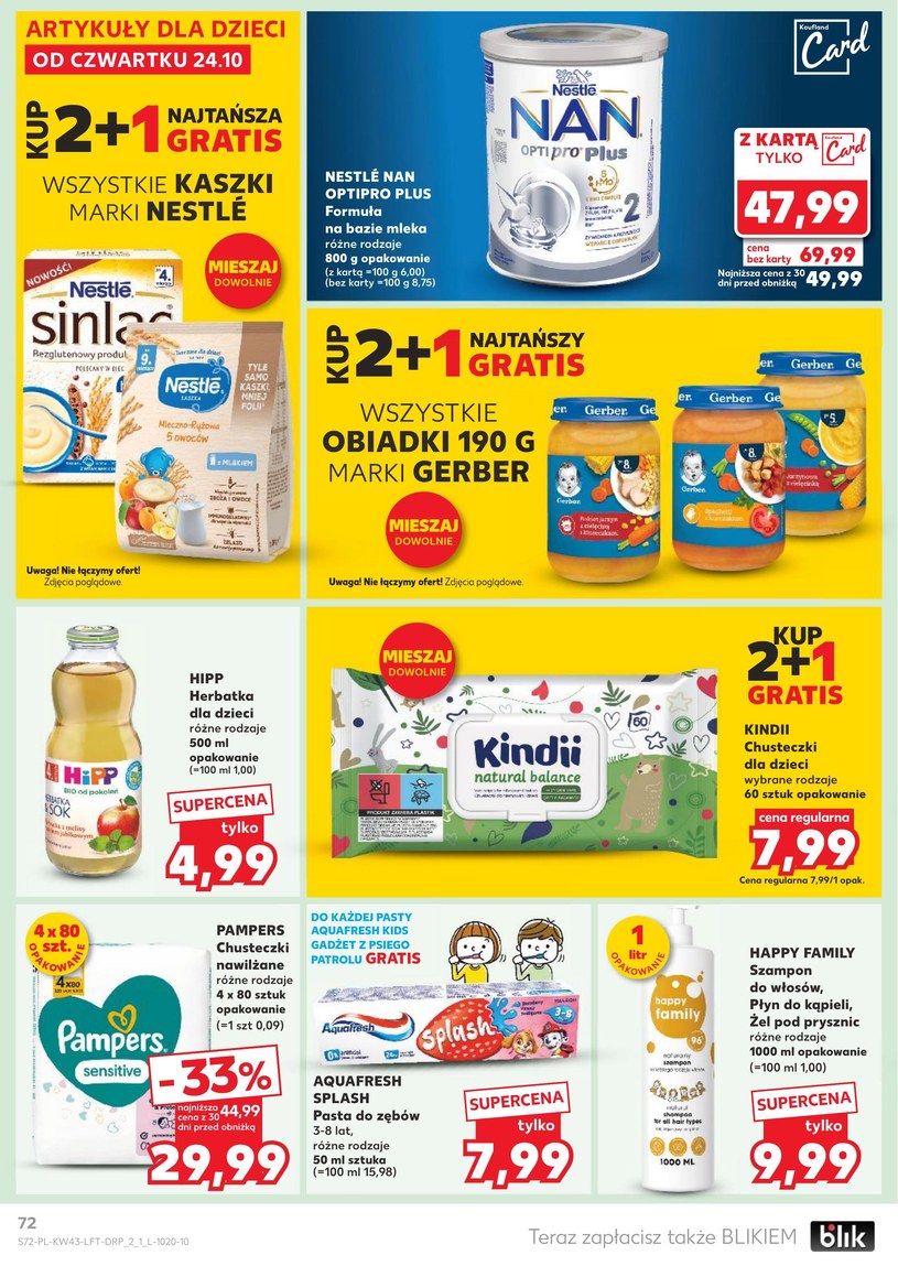 Gazetka: Wielkie rabaty na jesień - Kaufland - strona 72