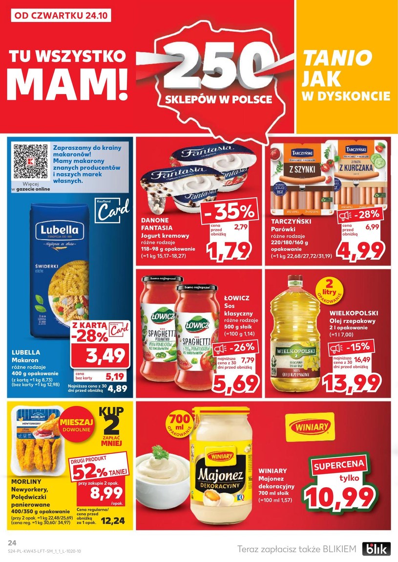 Gazetka: Supercenowy zawrót głowy - Kaufland - strona 24