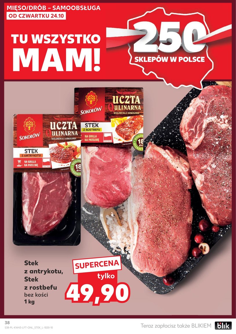 Gazetka: Supercenowy zawrót głowy - Kaufland - strona 38