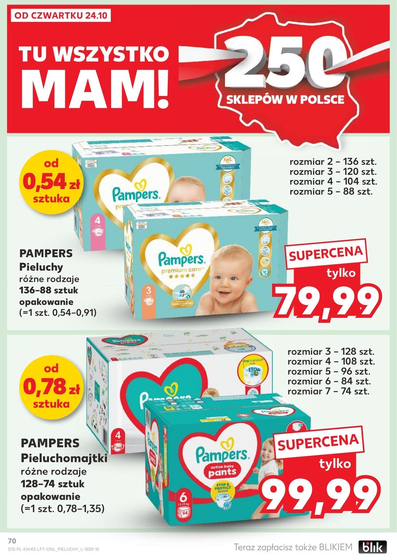 Gazetka: Supercenowy zawrót głowy - Kaufland - strona 70