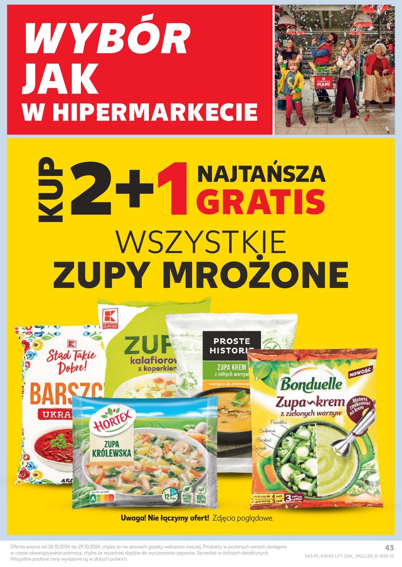 Gazetka: Tylko teraz! Zyskaj więcej - Kaufland - strona 43