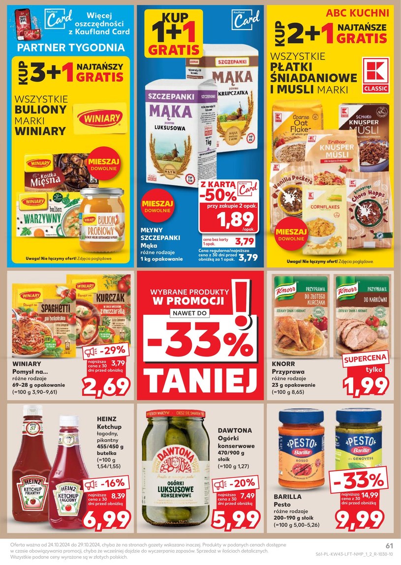 Gazetka: Tylko teraz! Zyskaj więcej - Kaufland - strona 61