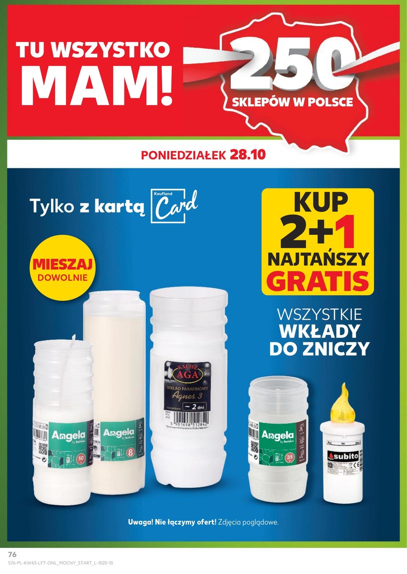 Gazetka: Tylko teraz! Zyskaj więcej - Kaufland - strona 76