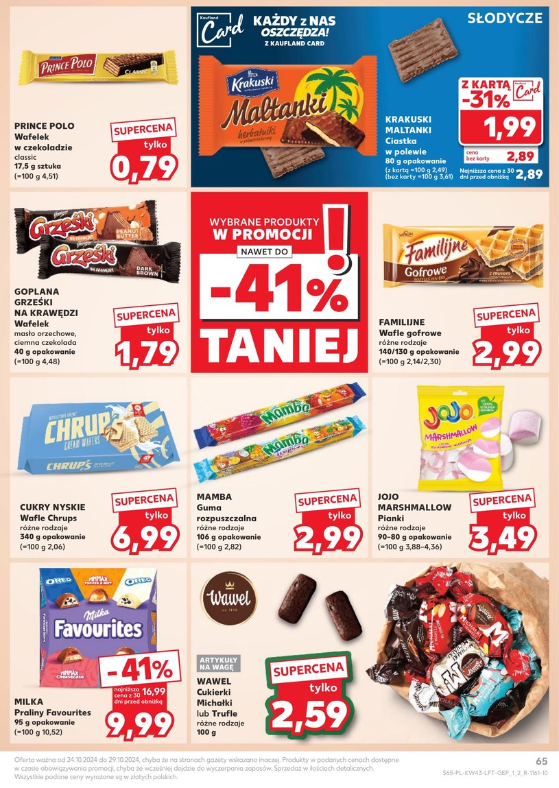 Gazetka: Świeżość i oszczędności na start - Kaufland - strona 65