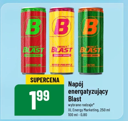 Napój energetyczny XL Energy Marketing