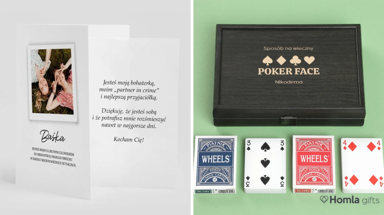 Postaw na oryginalny prezent ze specjalną dedykacją, który na pewno ucieszy bliską osobę