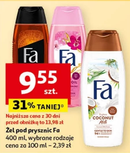 Żel pod prysznic Fa