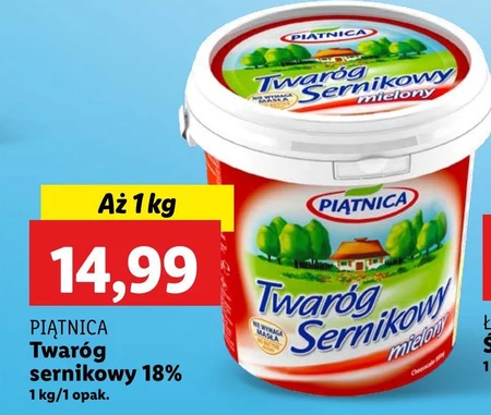Piątnica Twaróg sernikowy mielony 1 kg