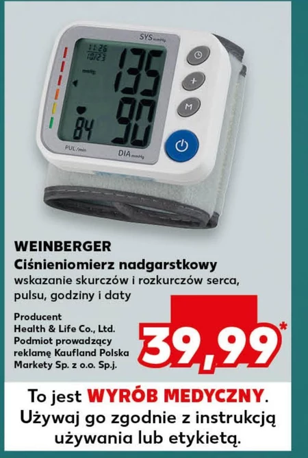 Ciśnieniomierz Weinberger