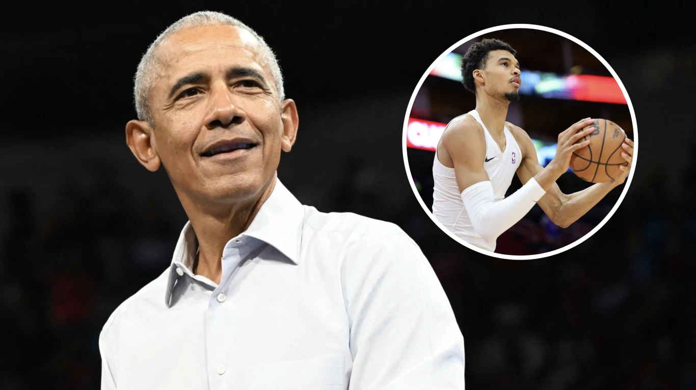 Barack Obama jest zachwycony talentem Victora Wembanyamy