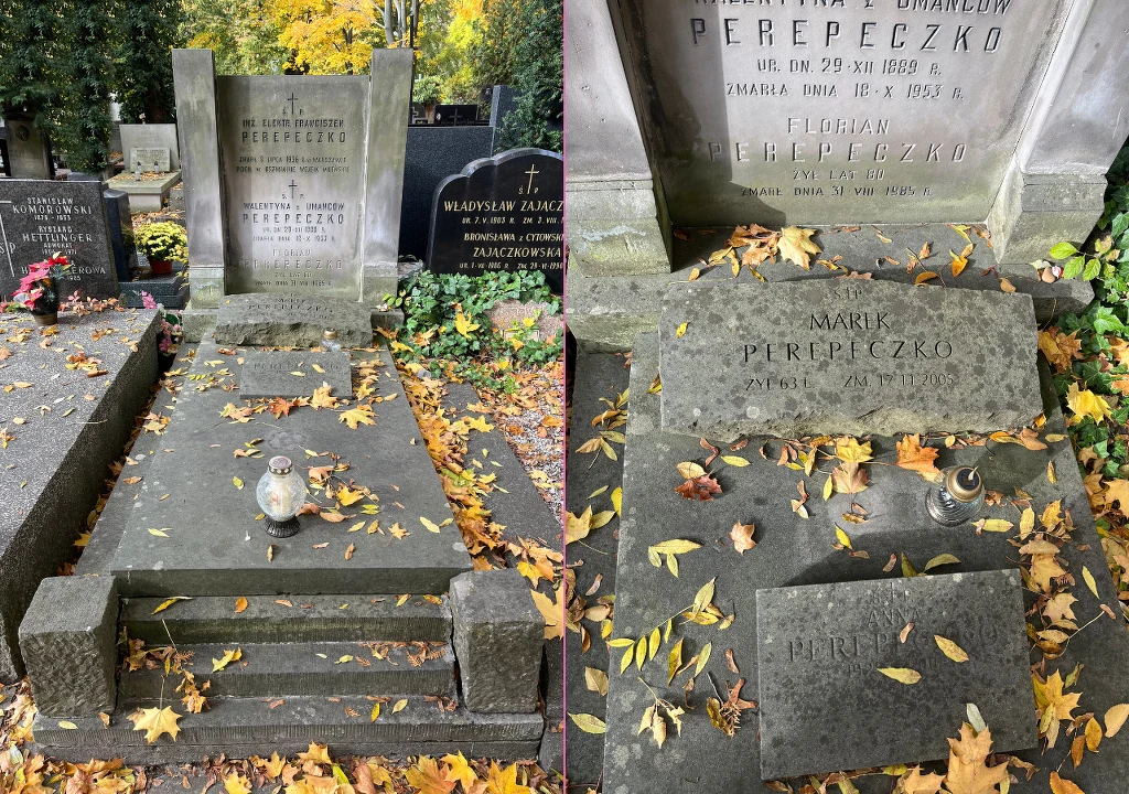 Grób Marka Perepeczki