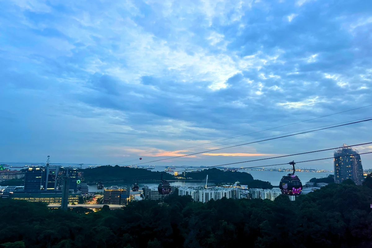 Panorama z restauracji Dusk Panorama z restauracji Dusk