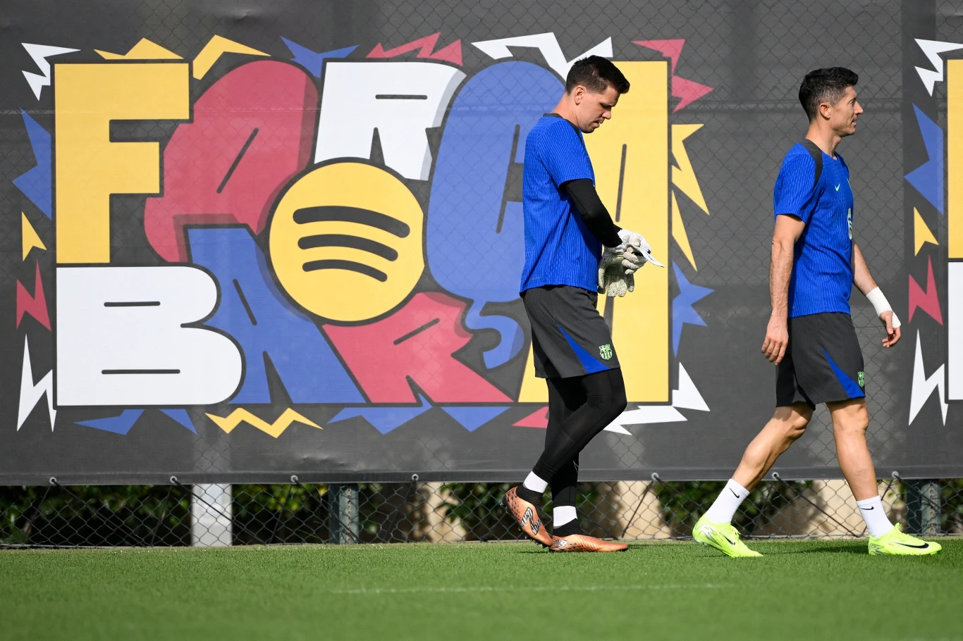 Wojciech Szczęsny i Robert Lewandowski Wojciech Szczęsny i Robert Lewandowski