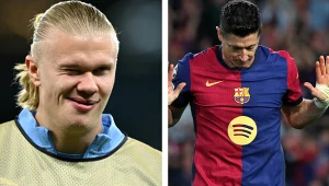 Lewandowski z golem, ale co zrobił Haaland? Tak odpowiedział, to był nokaut