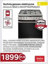 Kuchenka gazowo-elektryczna Amica