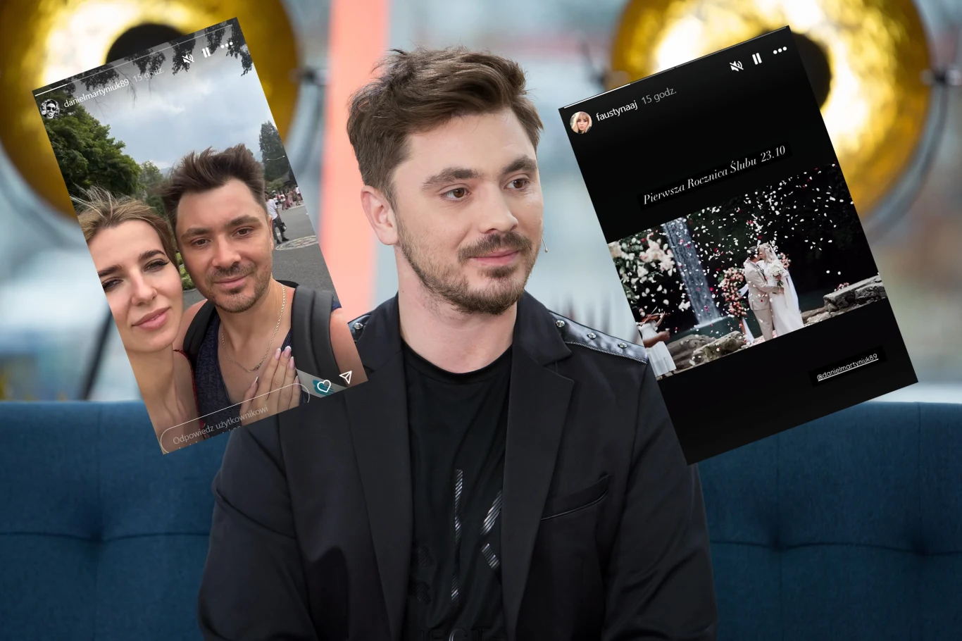 Daniel Martyniuk i jego żona Faustyna świętują rocznicę ślubu Daniel Martyniuk i jego żona Faustyna świętują rocznicę ślubu
