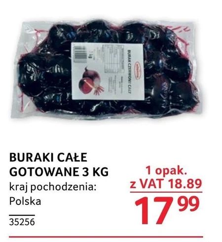 Buraczki gotowane