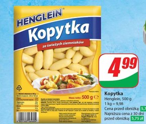 Henglein Kopytka 500 g niska cena