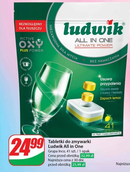 Tabletki do zmywarki Ludwik