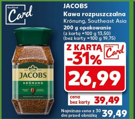 Jacobs Cronat Gold Kawa rozpuszczalna 200 g