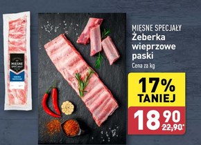 Żeberka wieprzowe Mięsne Specjały niska cena