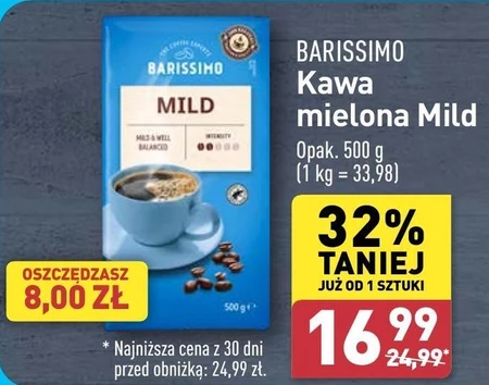 Kawa mielona Barissimo