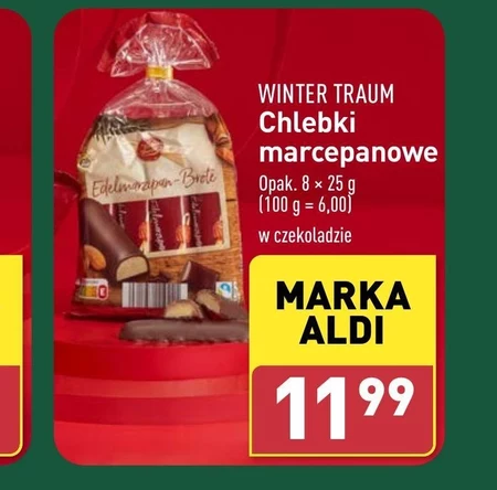 Chlebki marcepanowe Winter Traum